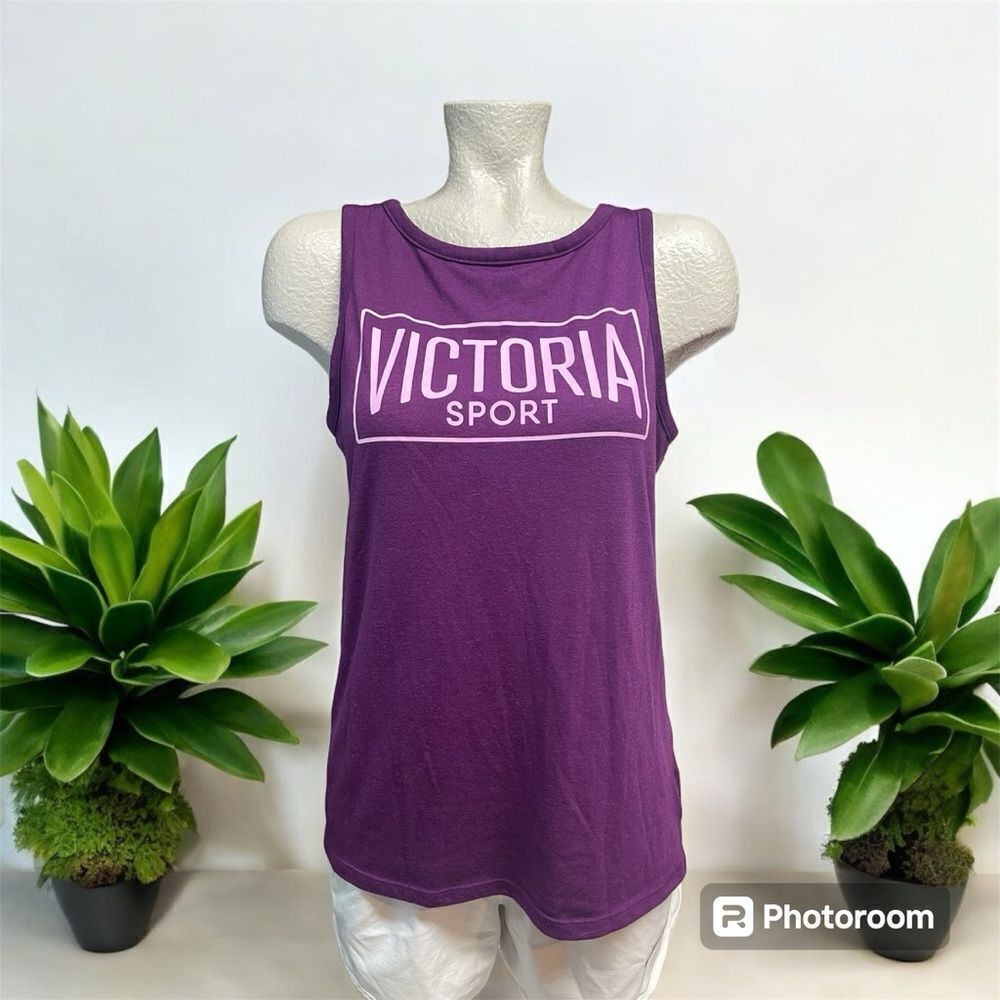 Victoria’s Secret Victoria Sport Tank, Medium, Purple